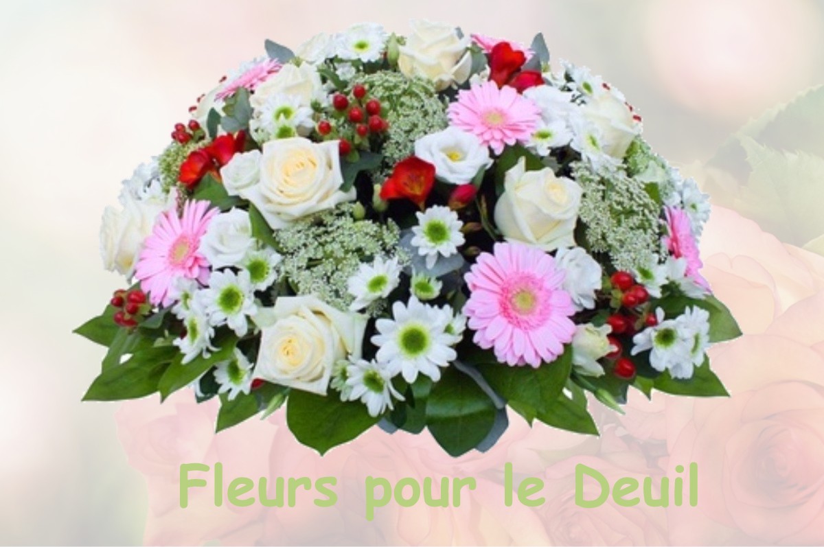 fleurs deuil MONTBARREY